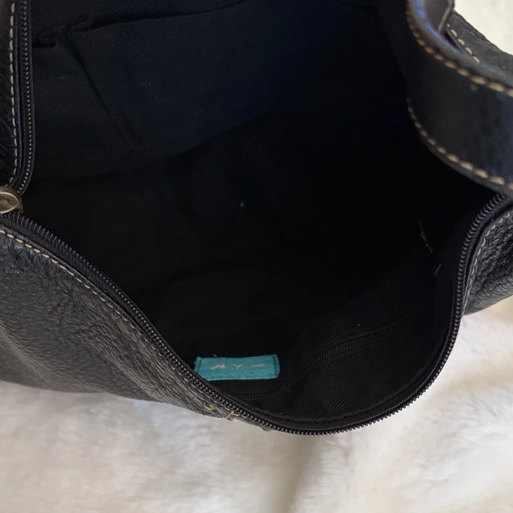 The Sak Black Leather Hobo Bag - Picture 6 of 12